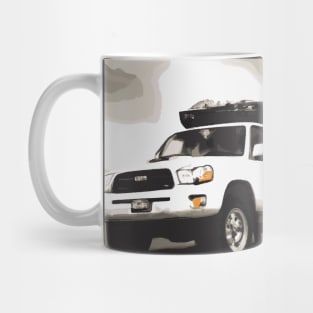 Toyota Land Cruiser off roading Mug